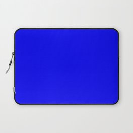 Monochrom  blue 0-0-255 Laptop Sleeve