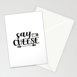 Say Cheese Stationery Card
