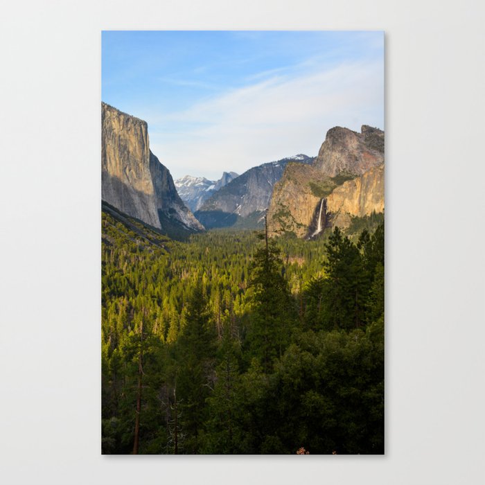 Tunnel View Yosemite - 2 Canvas Print