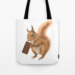 Super squirrel. Tote Bag