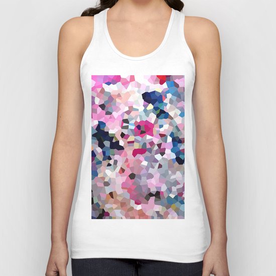 Pink Moon Love Unisex Tank Top