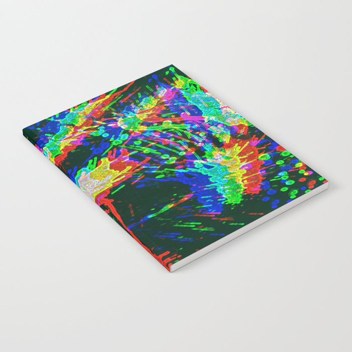 Feeling trippy - a psychadelic trip back to the 60s. Groovy, baby! Notebook
