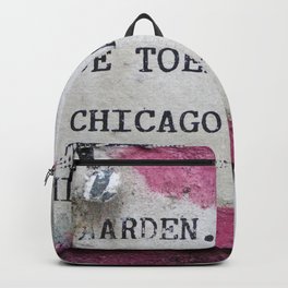Urban poetry Backpack | Dilapidated, Photo, Digital, Grunge, Text, Writing, Wall, Poetry, Color, Urban 