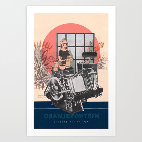 Oranjefontein Art Print