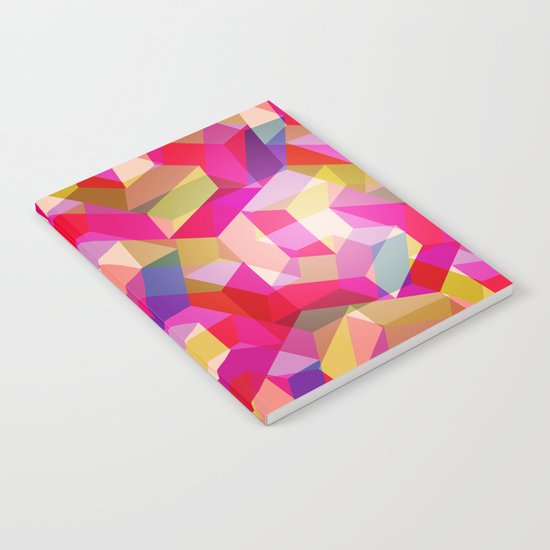 Colourful Twisted rectangles Notebook