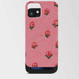 Rosebud Wall by Love Katie Darling iPhone Card Case