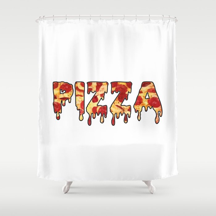 Pizza... Shower Curtain