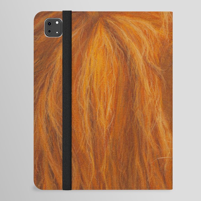 Lion on the Lookout iPad Folio Case