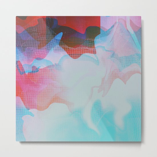 Glitch 29 Metal Print