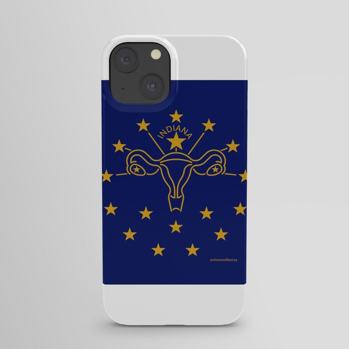 Indiana: The Crossroads of Abortion Access iPhone Case