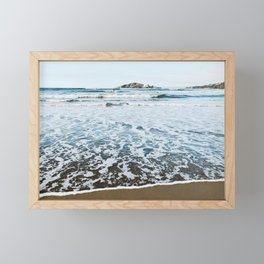 Bantham Beach  Framed Mini Art Print