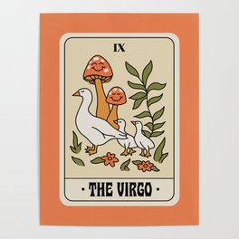 Virgo Tarot Poster