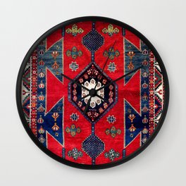 Kazak Southwest Caucasus Rug Wall Clock