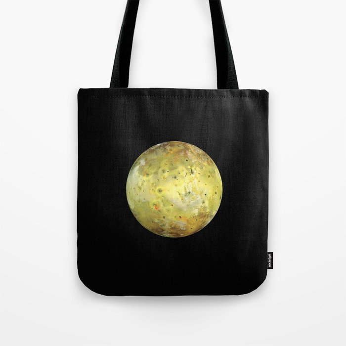 Nasa picture 28 Io, moon of Jupiter Tote Bag by oldking Society6