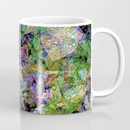 Raindrops Garden Collage Coffee Mug