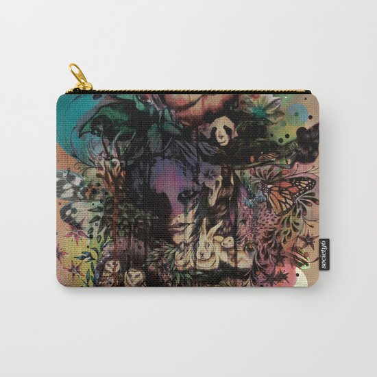 Fauna and Flora Carry-All Pouch