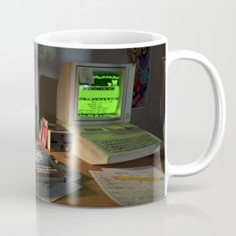 80s Nerd Desk Still Life Coffee Mug