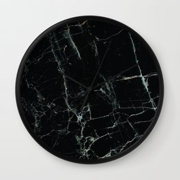 black marble Wall Clock