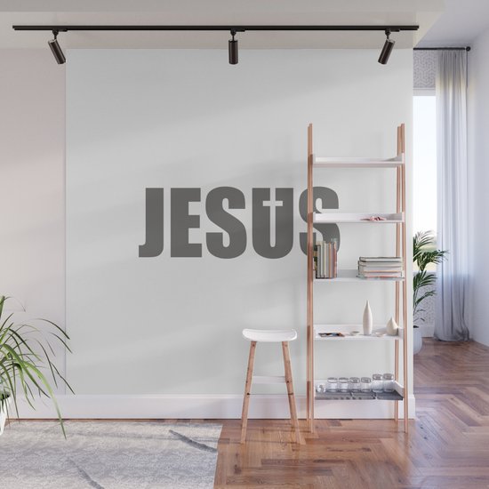 Jesus Cross Religion Society6 Decor Buyart Artprint Wall Mural By Lyovajan Society6