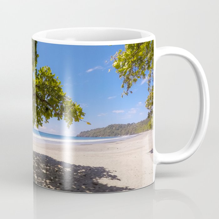 A Shady Spot On A Tropical Beach Coffee Mug