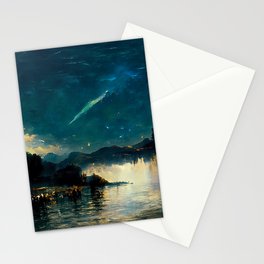 Starry Nights Stationery Card