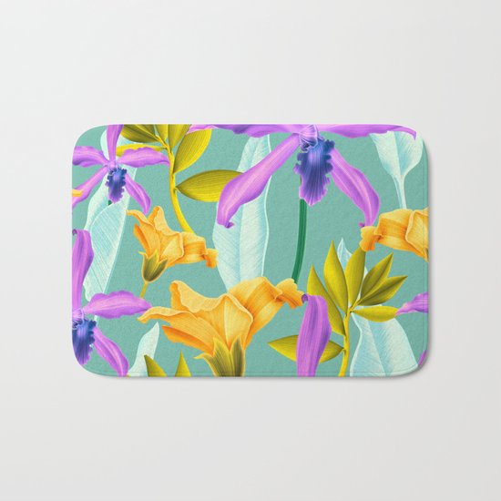 Tropical overload Bath Mat