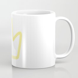 Yellow Crown Logo. Coffee Mug