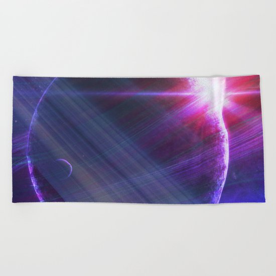 Parallel world Beach Towel