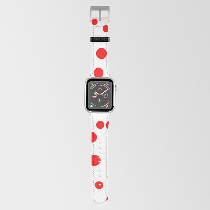 Kusama Inspired Red Dot Minimal Design Apple Watch Band