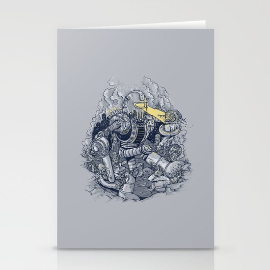 Zombie Exterminator Stationery Cards
