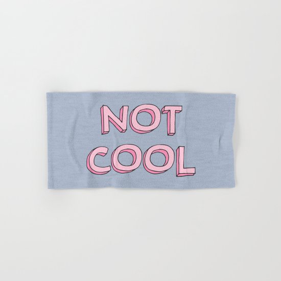 Not cool Hand & Bath Towel