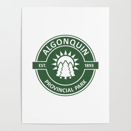 Algonquin Provincial Park Poster