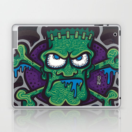 TURN THE CRANK, IT'S TIME FOR FRANK! Laptop & iPad Skin