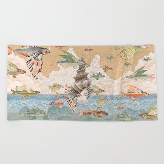 Sea dream Beach Towel