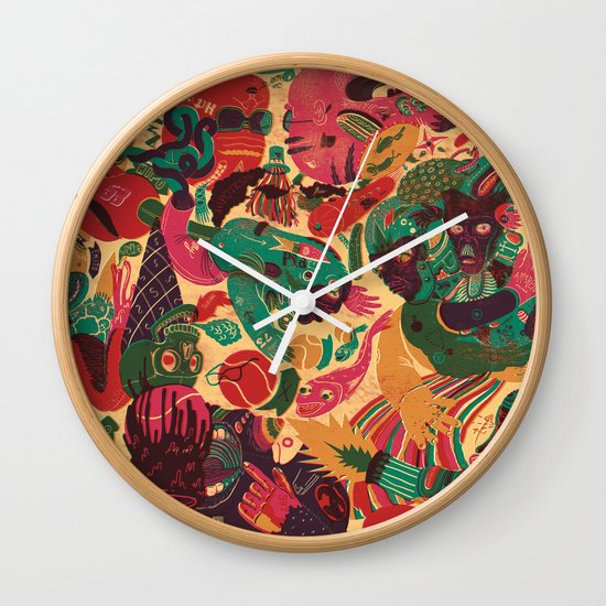 Sense Improvisation Wall Clock