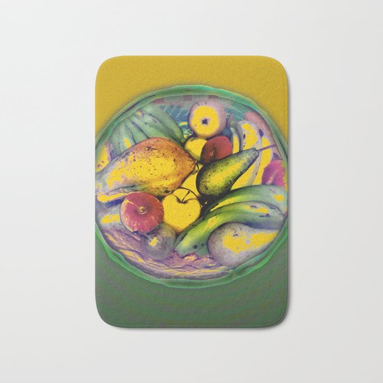 Fruits / Natural Food Bath Mat