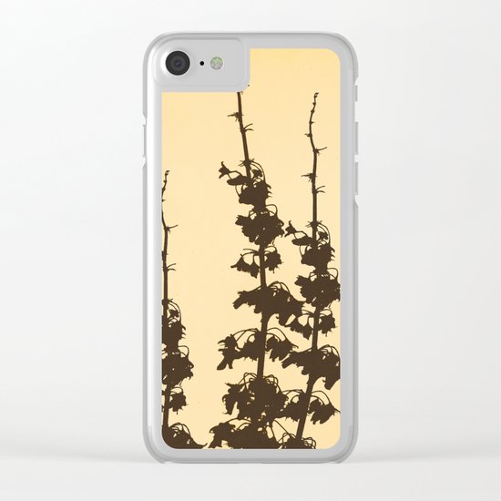 Florales · plant end 4 Clear iPhone Case