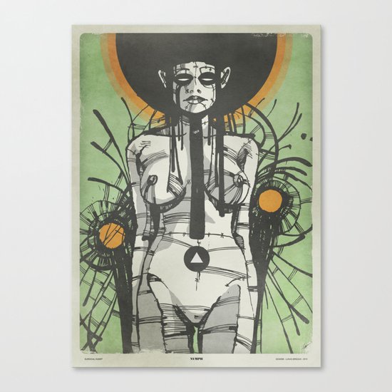 Nymph (Ext) Canvas Print