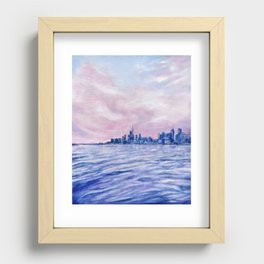 Toronto Tranquility Recessed Framed Print