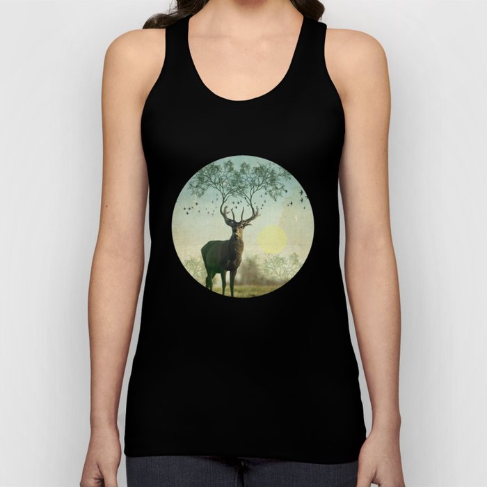 Evergreen Stage Horn Tank Top