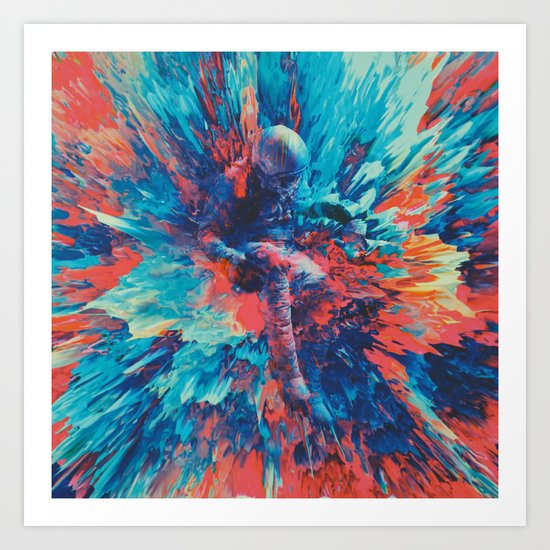 Paschálēs (Abstract 27) Art Print