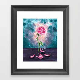 The Magical Rose Framed Art Print