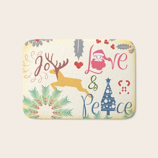 Christmas Bath Mat