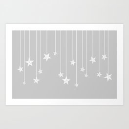 Hanging stars Art Print
