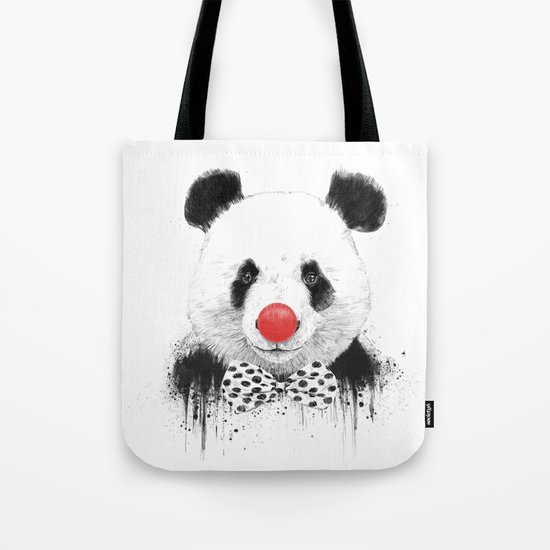 Clown panda Tote Bag