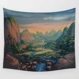 Land Before Time Valley Wall Tapestry