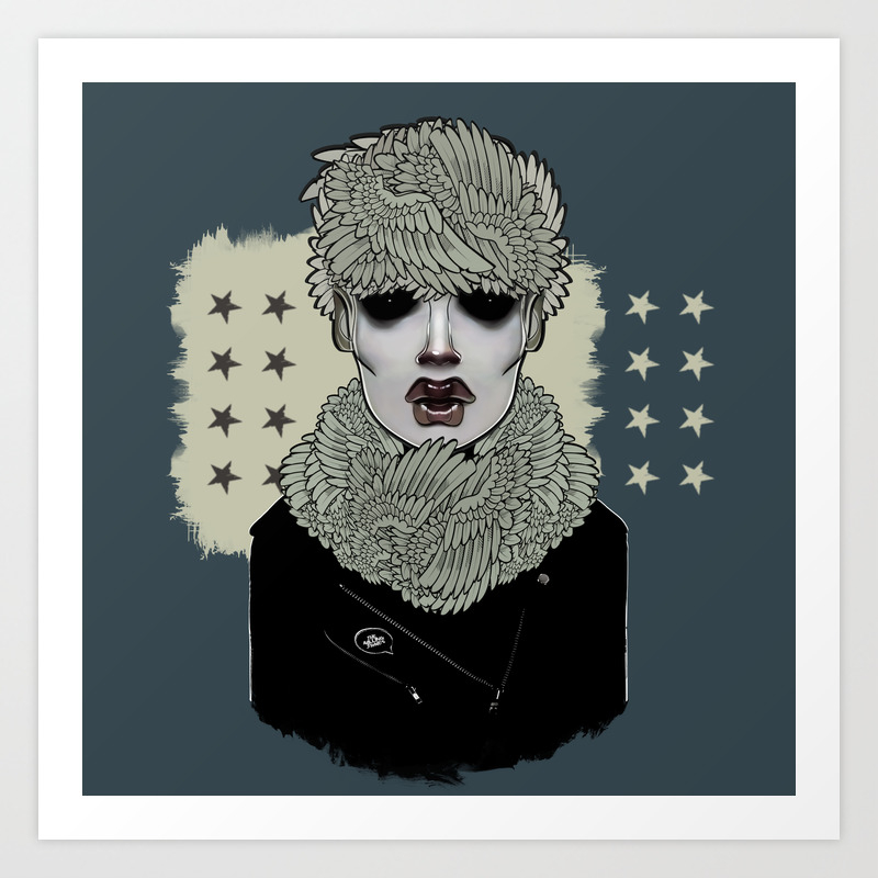 Insomniac Art Print By Vic4u Society6