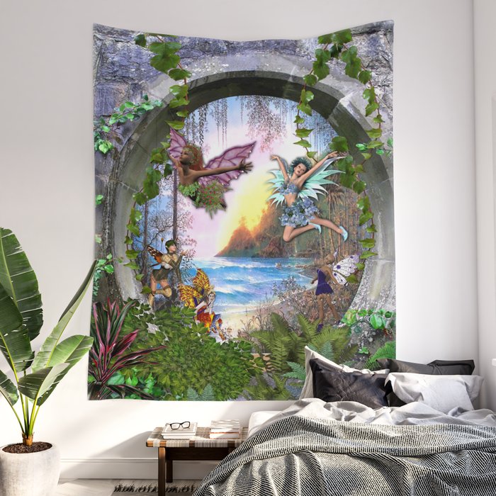 Fairy wall tapestry online