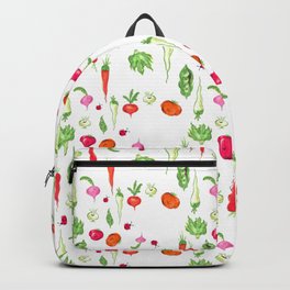 Veggie Party Pattern Backpack
