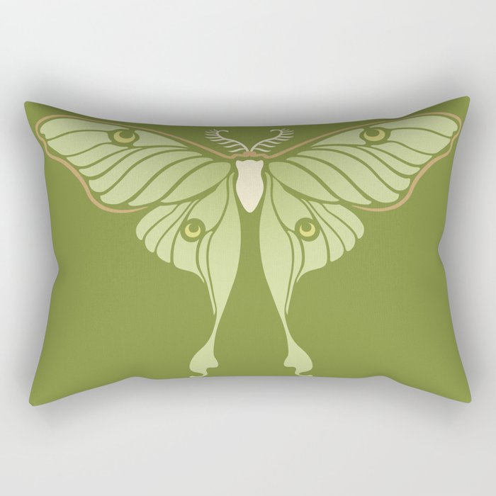 Luna Moth Rectangular Pillow